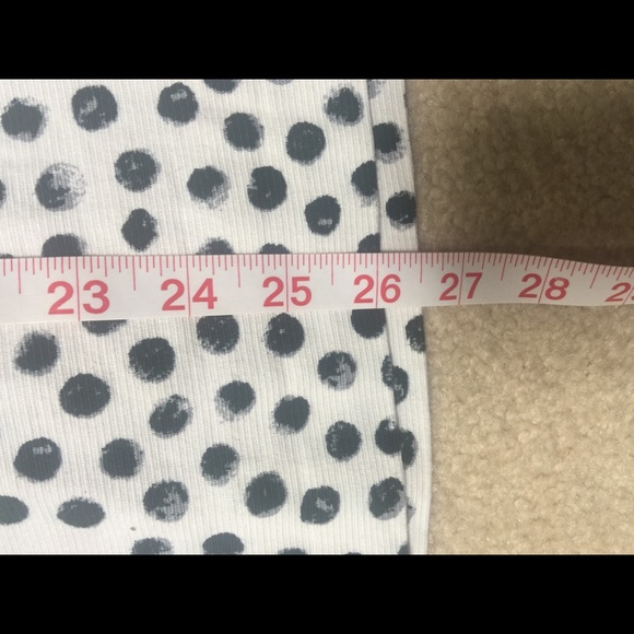 Polka Dotted A-Line Skirt. - Picture 4 of 5